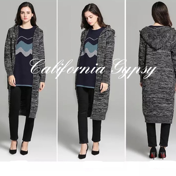 Cardigan Boho Knit pocket Sweater - Picture 6 of 16